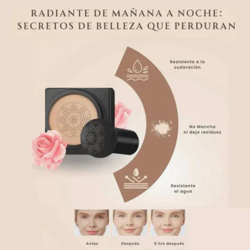 BASE CUSHION DE ALTA COBERTURA - PROFESIONAL ECORINCIA